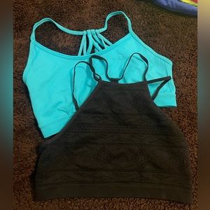 Sports Bras. Two is like new condition for $15.